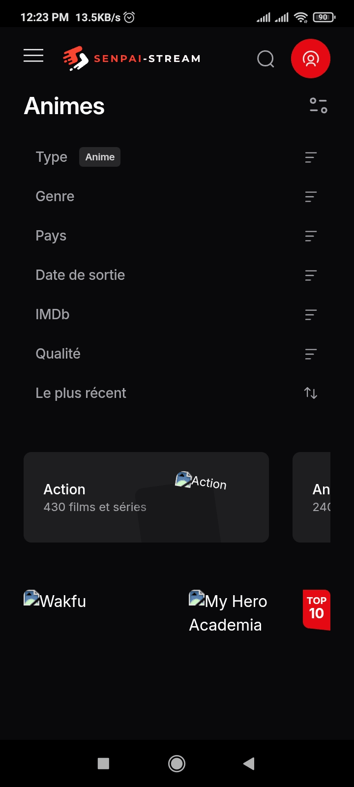 Screenshot Of Senpai Stream Download